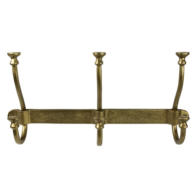 Mason Hook Rail | Brass