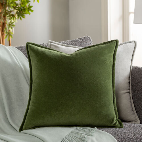 Velvet Cotton Pillow | Square
