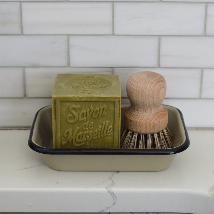 Soap Dish | Enameled ROUND Pallet