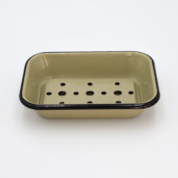 Soap Dish | Enameled ROUND Pallet