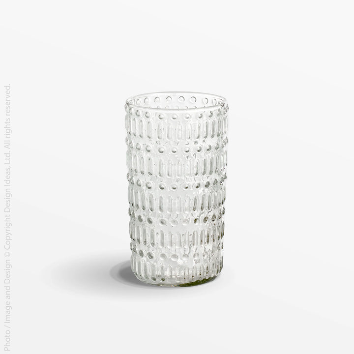Highball Glass | Morse Code