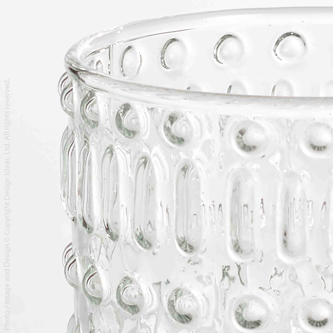 Highball Glass | Morse Code