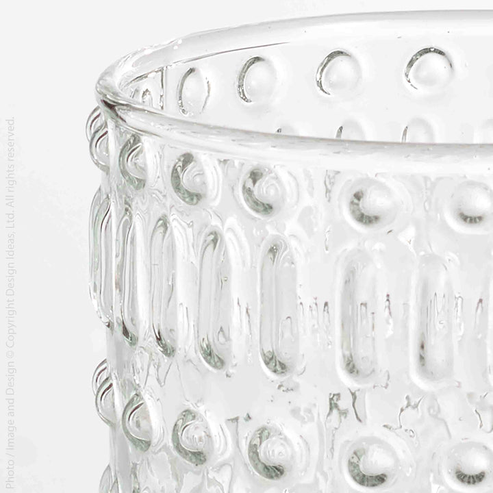 Highball Glass | Morse Code