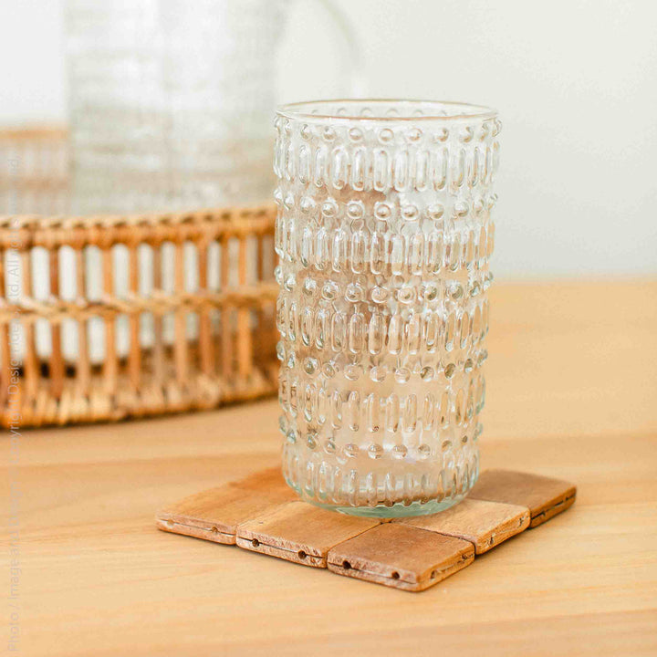 Highball Glass | Morse Code