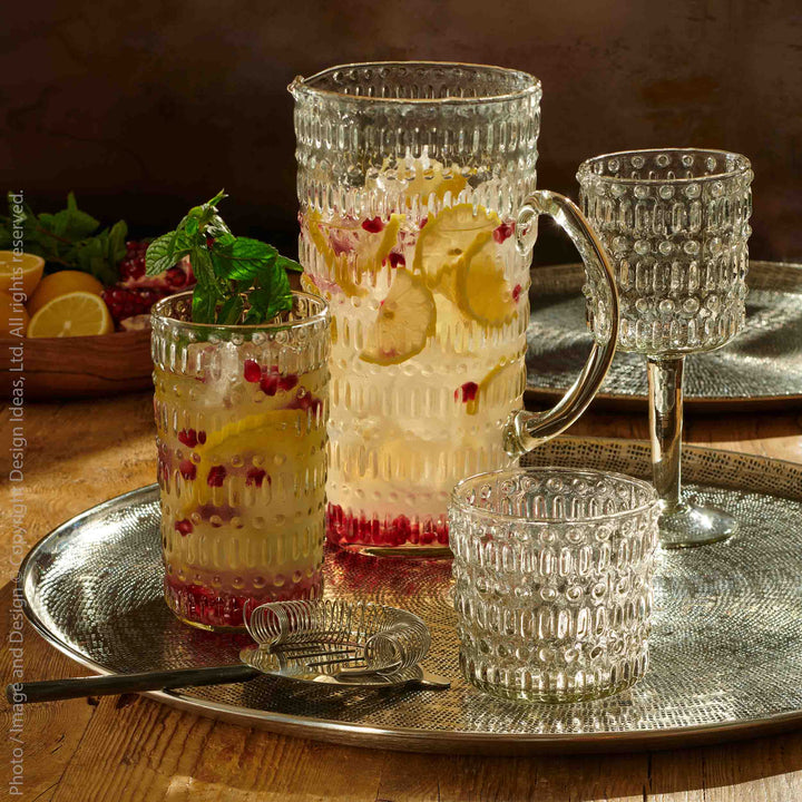 Highball Glass | Morse Code
