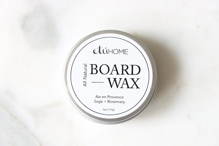 Wood Board Wax | Beeswax + Coconut Oil