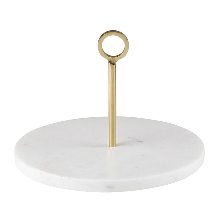 Marble Server + Brass Handle
