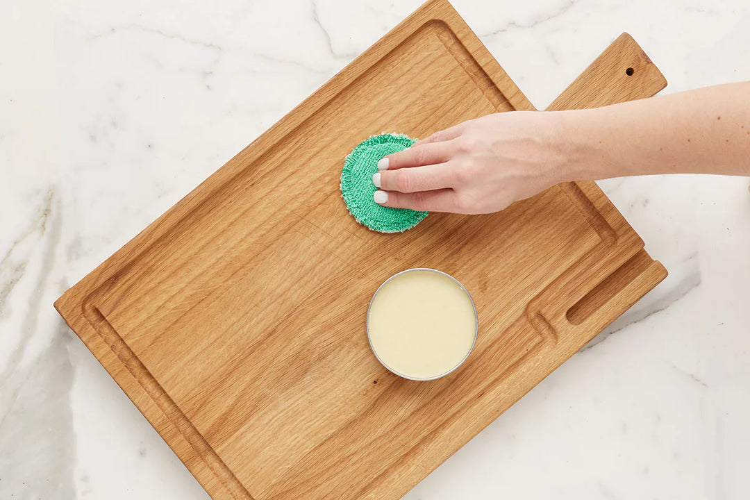 Wood Board Wax | Beeswax + Coconut Oil