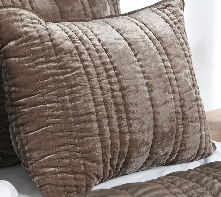 Roma Desert Taupe Standard Sham
