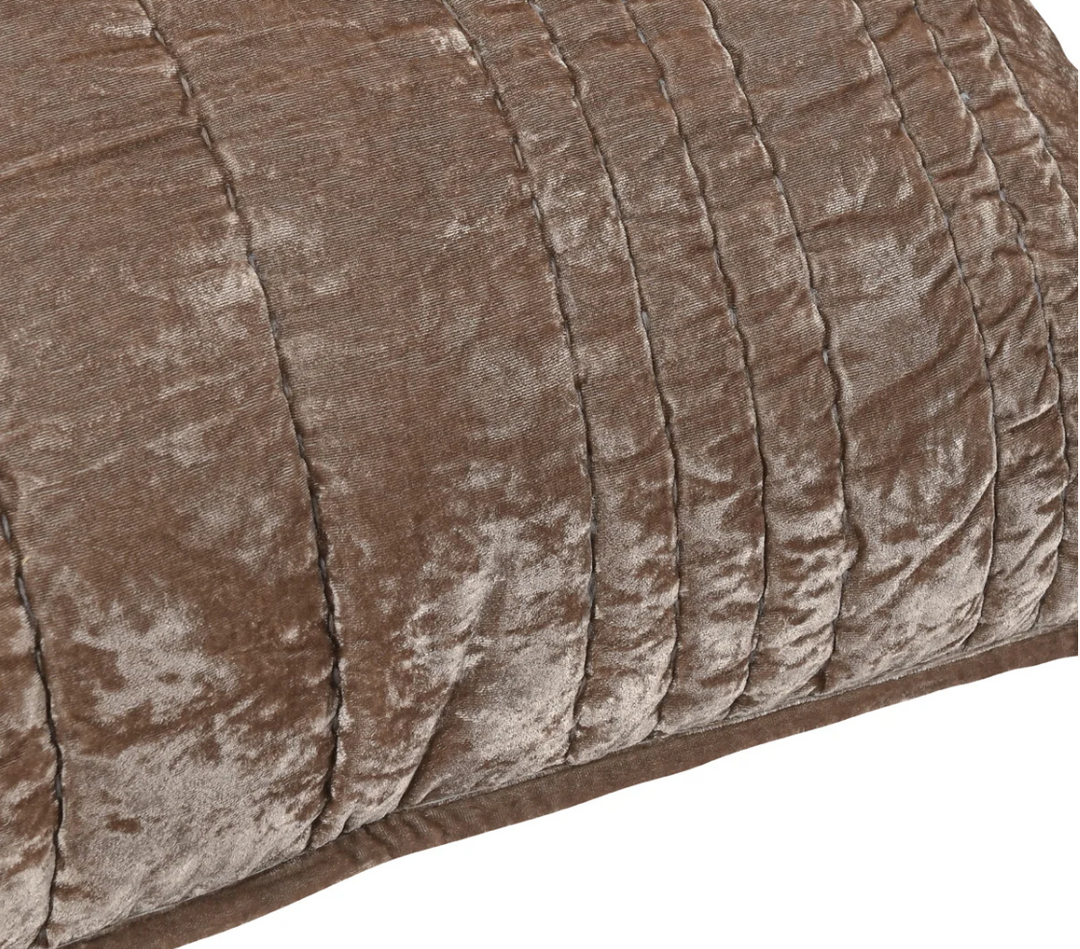 Roma Desert Taupe Standard Sham