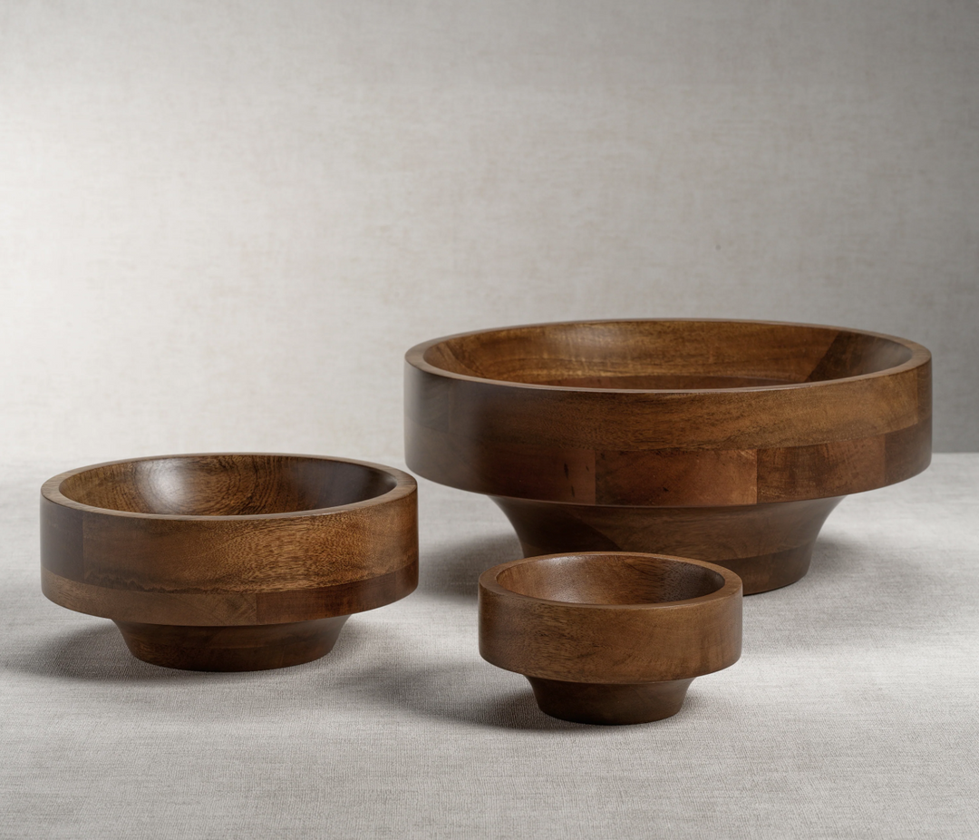 Handcrafted Mango Wood Bowl - Small