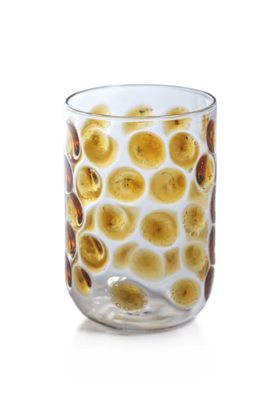 Aire Amber Glass Tumbler