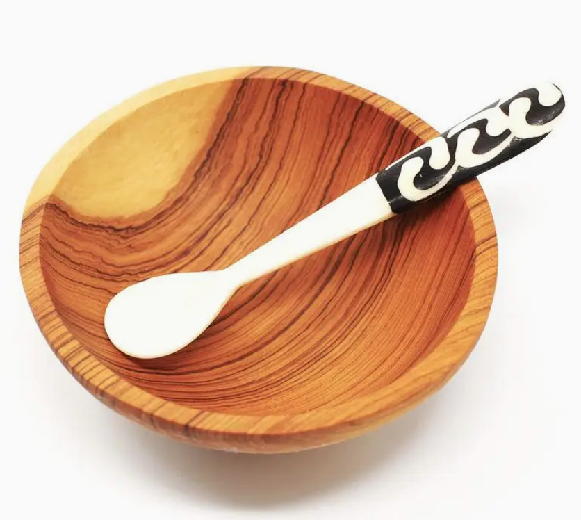 Batik Bone Appetizer Spoon