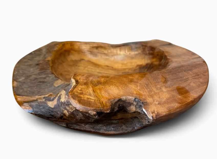 Teak Root Bowl