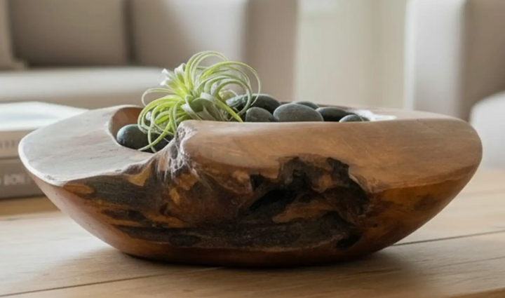 Teak Root Bowl