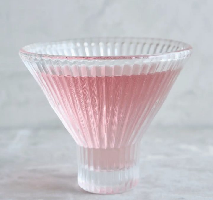 Martini Glass | Pressed Clear