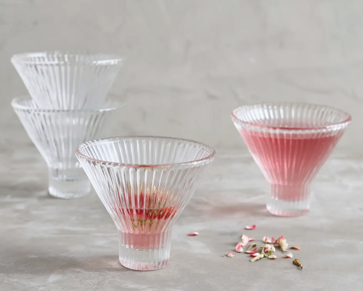 Martini Glass | Pressed Clear