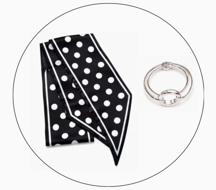 Polka Dot Scarf | Skinny