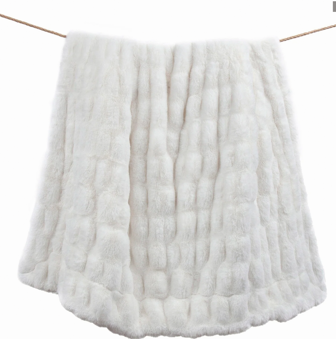Rabbit Throw | White