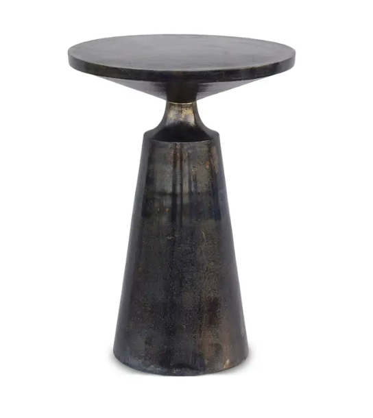 Sienna Accent Table | Charcoal Grey