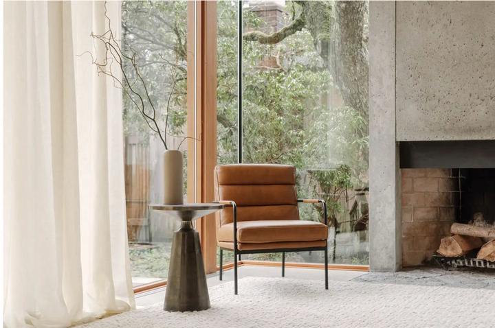 Sienna Accent Table | Charcoal Grey