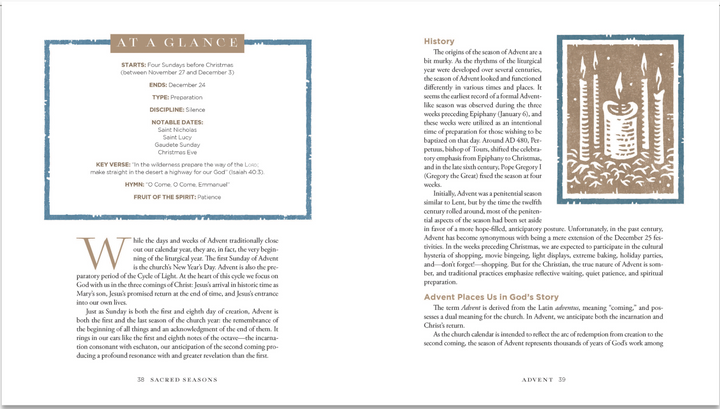 Sacred Seasons | Book