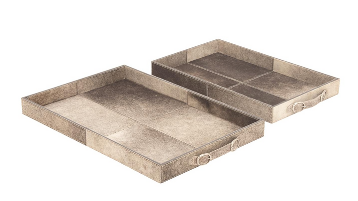 Wooden Hide Tray | Gray
