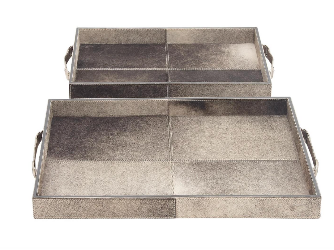 Wooden Hide Tray | Gray