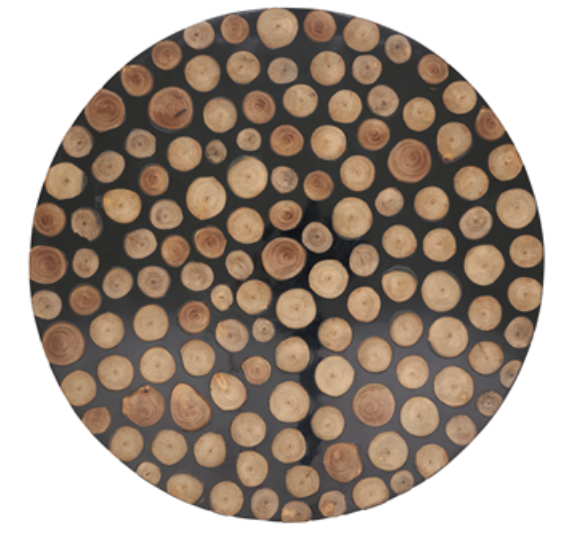 Wood + Resin Charger| 13"