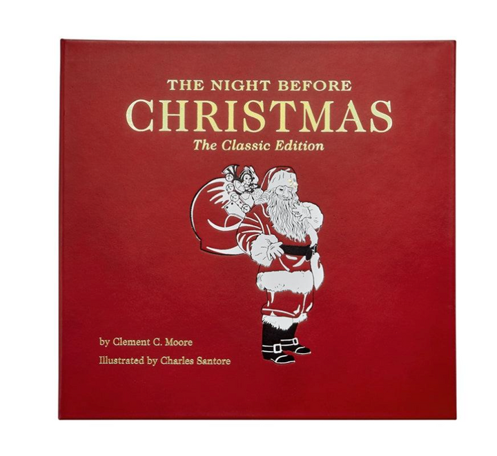 The Night Before Christmas | Red | Leather