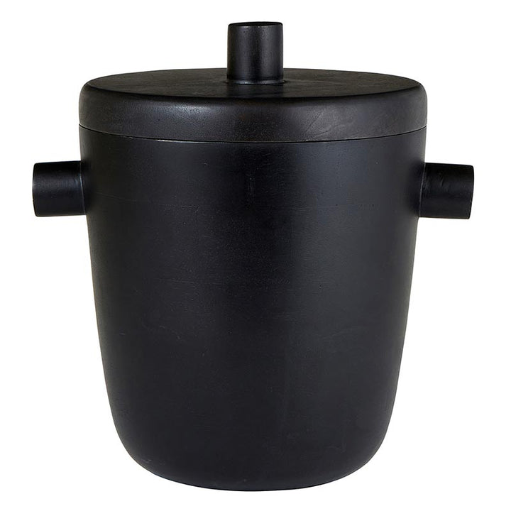 Wooden Ice Bucket | Black