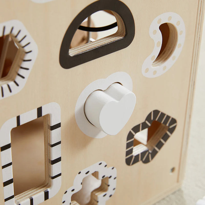 Busy Box | Black + White