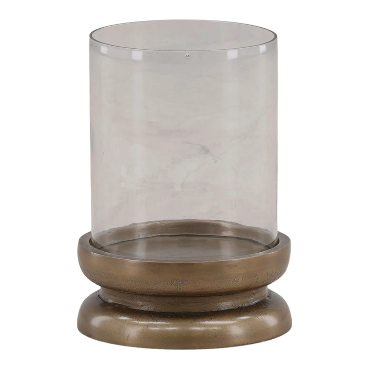 Freeman Candle Holder | Antique Brass