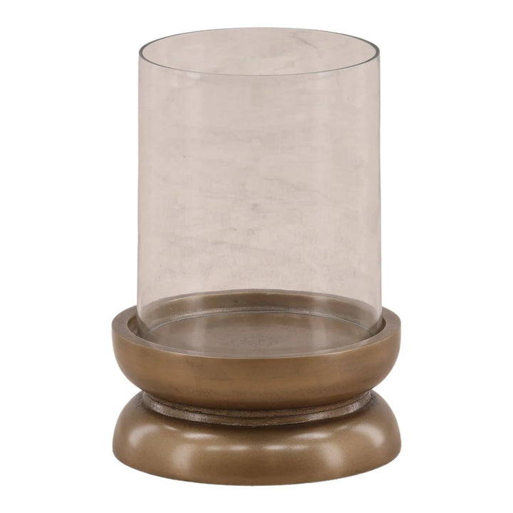 Freeman Candle Holder | Antique Brass