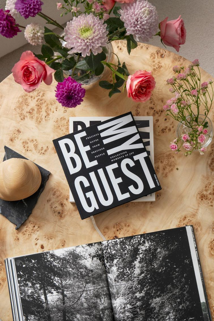 Guest Book | Black + White