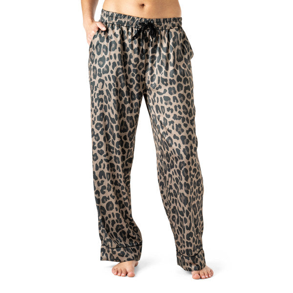 Cheetah Pajama Pants | Satin