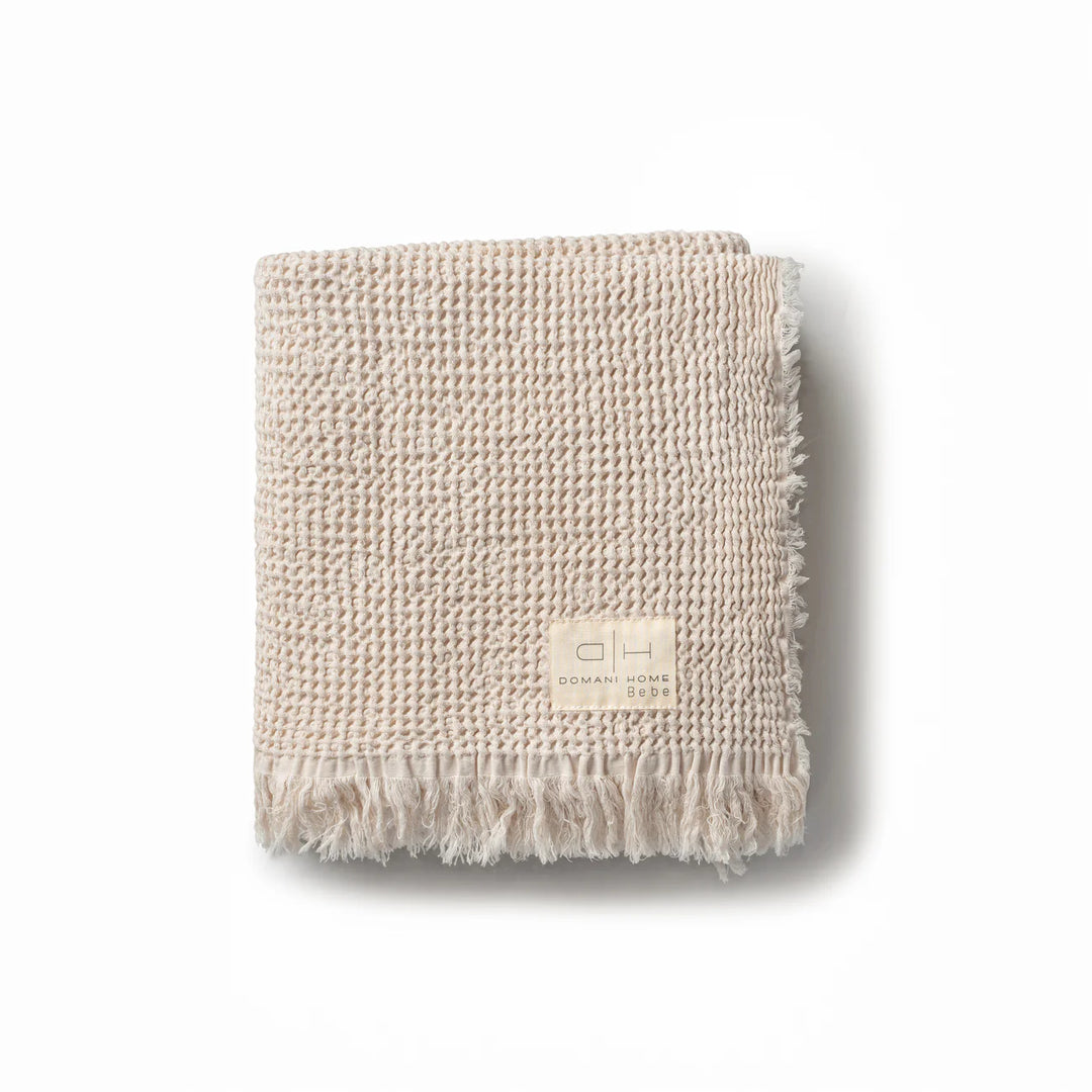 Waffle Baby Blanket | Cream
