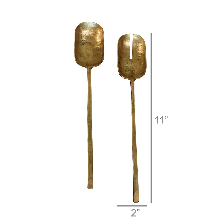 Salad Server | Brass