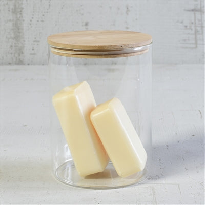 Glass Canister + Wood Lid | 6.5"
