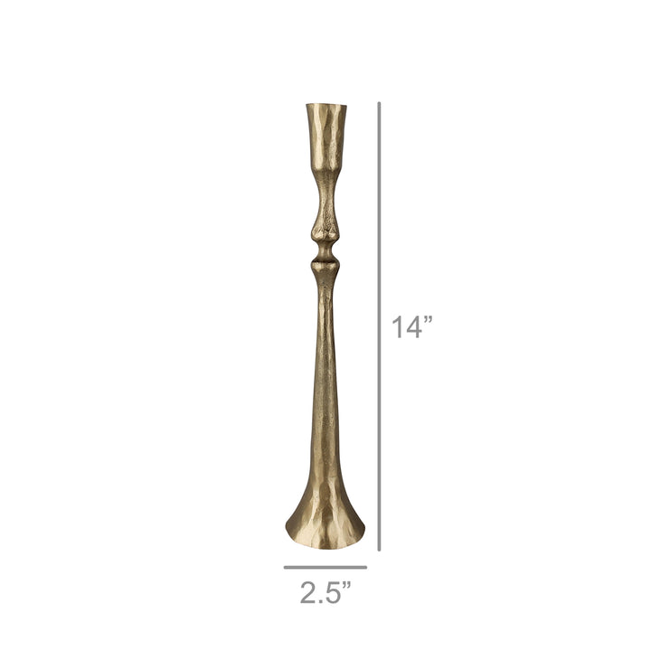 Taper Candle Holder | Iron + Brass