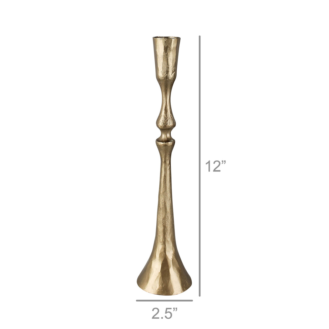 Taper Candle Holder | Iron + Brass