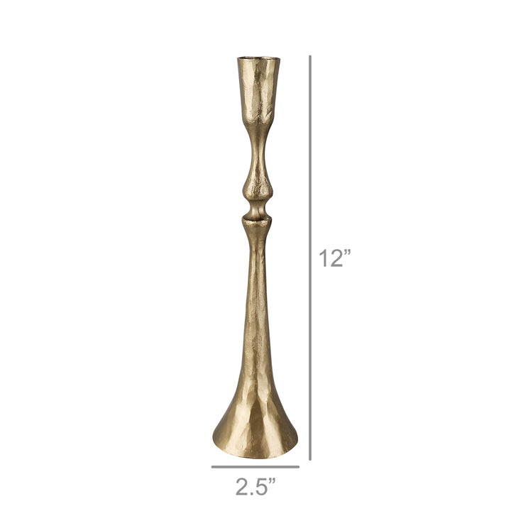Taper Candle Holder | Iron + Brass