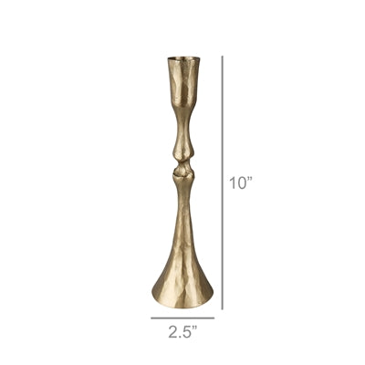 Taper Candle Holder | Iron + Brass
