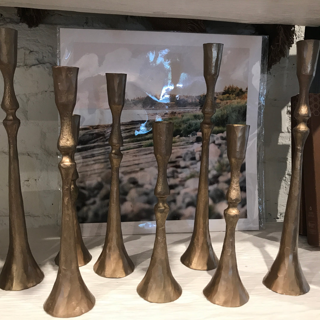 Taper Candle Holder | Iron + Brass