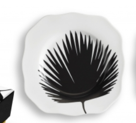 Leaf Cocktail Plate