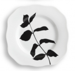 Leaf Cocktail Plate