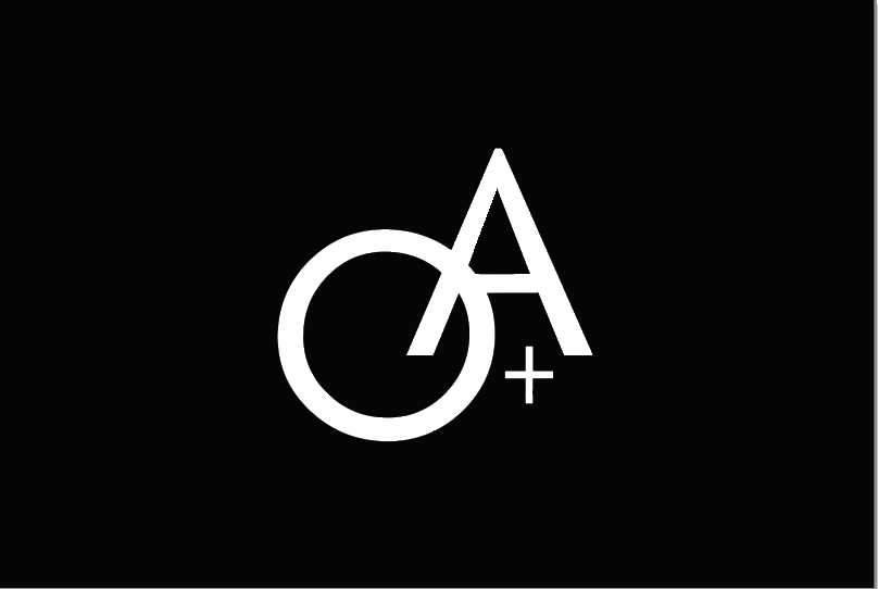 O+A Gift Card in black with white Onyx + Alabaster Logo