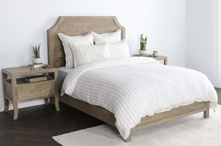 Montico 3pc Ivory Duvet Set - Queen