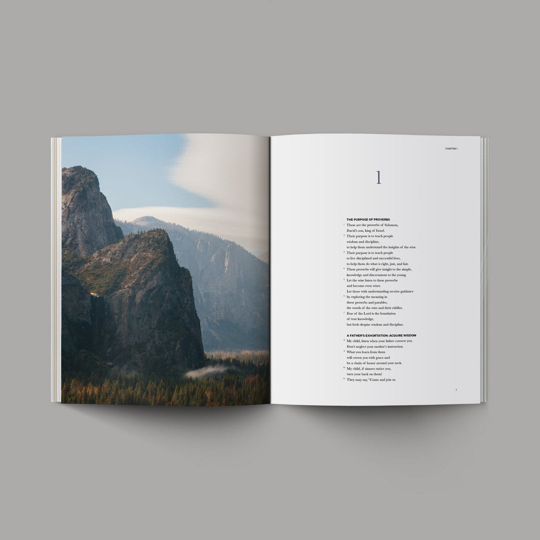 O+A Proverbs Bible inside pages