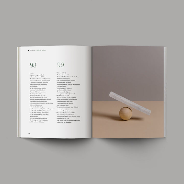 O+A Psalm Bible inside pages